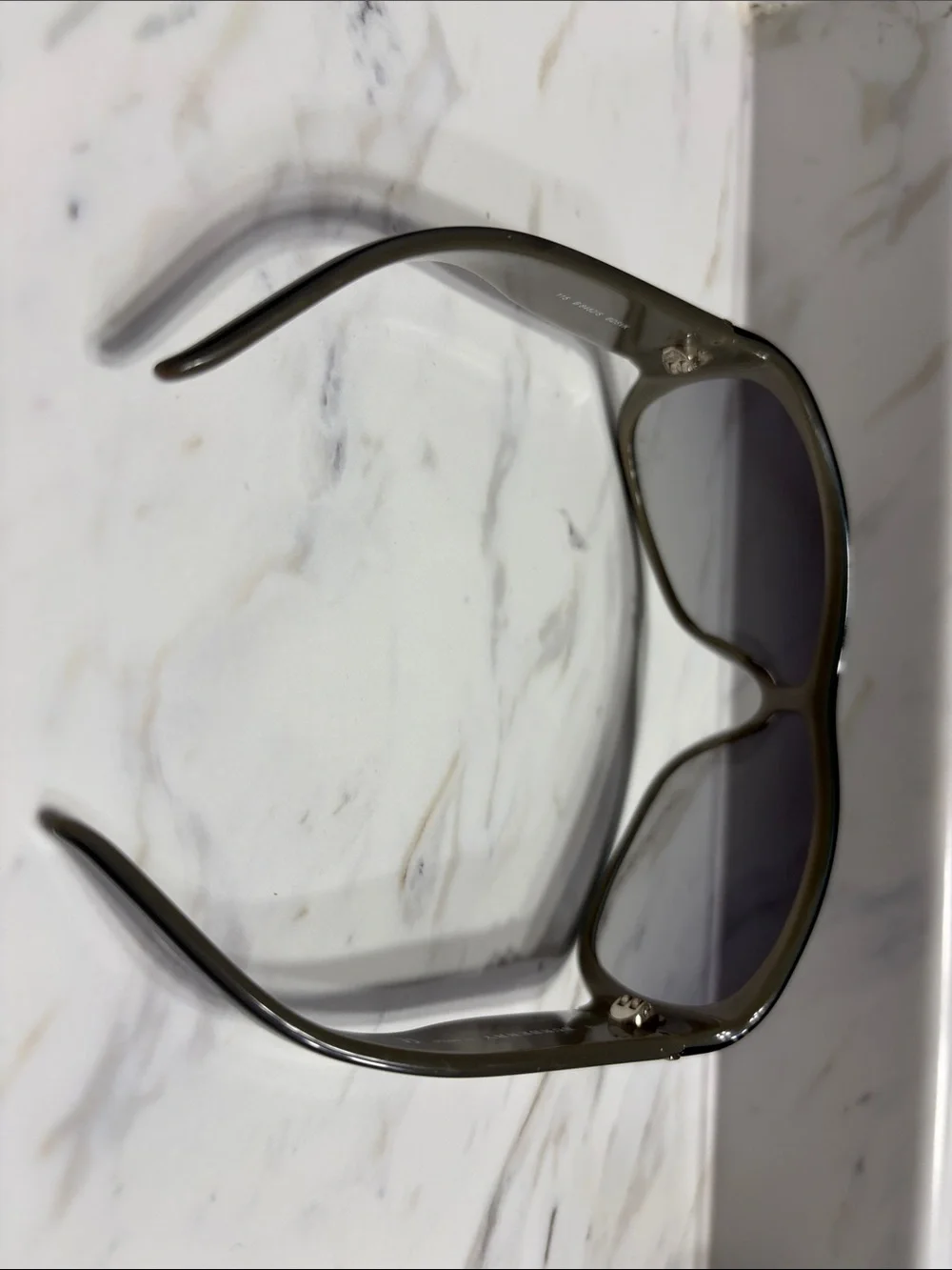 Burberry Black Frame Gray Gradient Lens Sunglasses